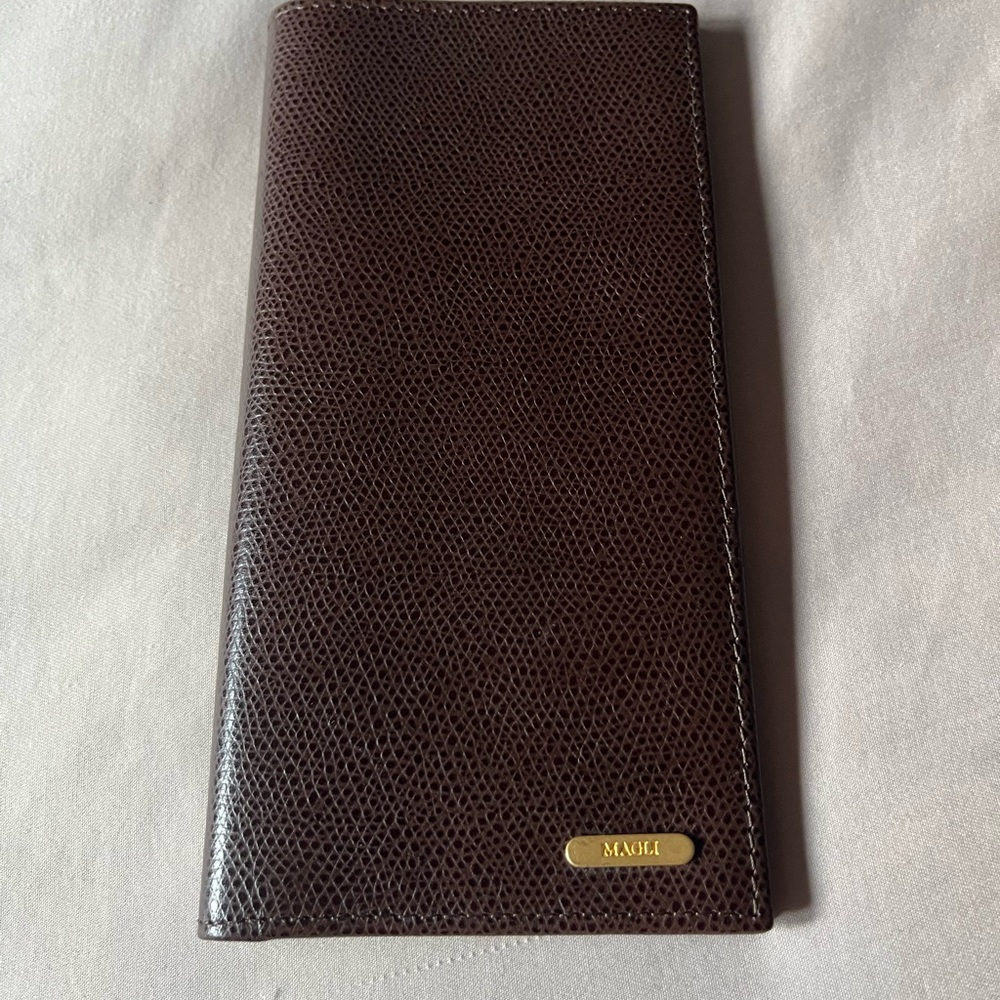 Magli Brown Leather Wallet
